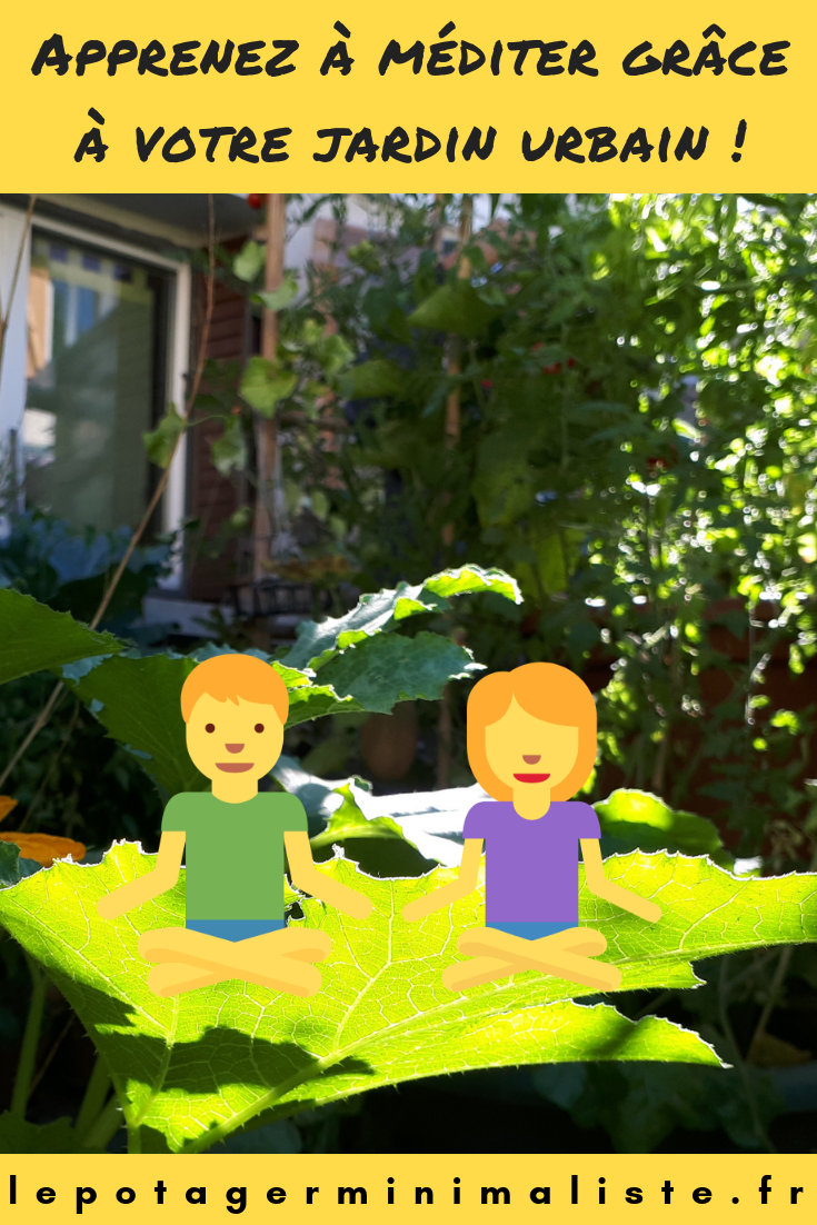 Apprendre la méditation grâce à son jardin urbain